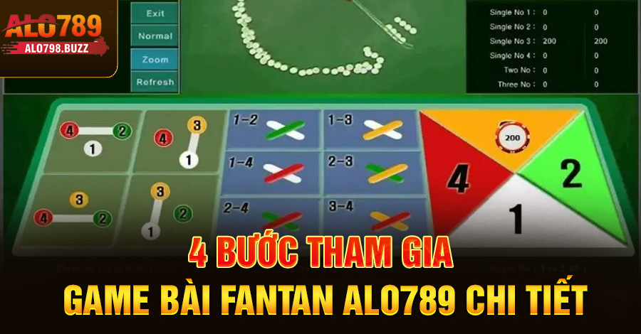 4 bước tham gia game bài fantan Alo789 chi tiết