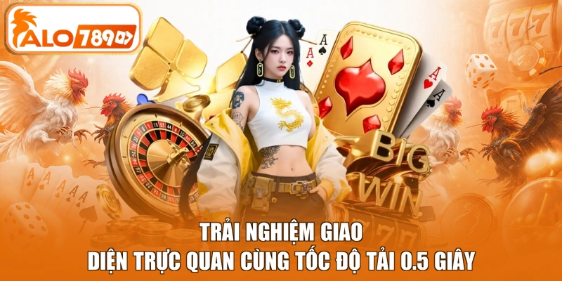 Trải nghiệm giao diện trực quan cùng tốc độ tải 0.5 giây
